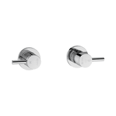 Abey Gareth Ashton Lucia Wall Top Assemblies - Chrome, Black